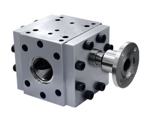 mini melt pump for extrusion applications