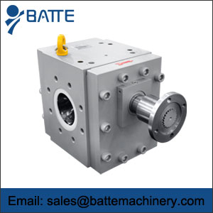 Gear pump for elastomeric applications