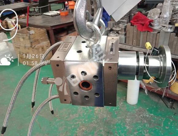 melt pump for plastic extrusion