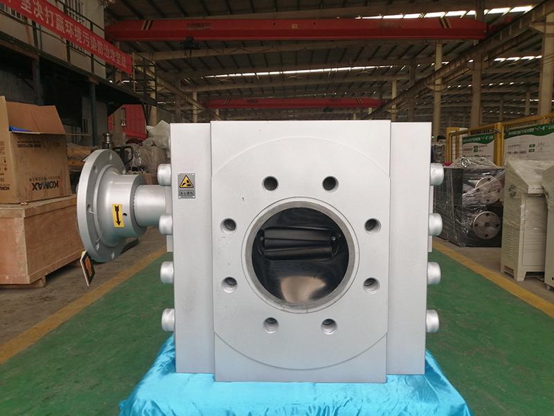 PVC melt pump