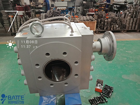 thermosensitive materials melt gear pump