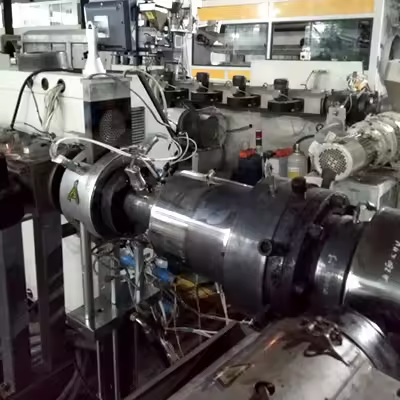 PE pipe extrusion melt pump