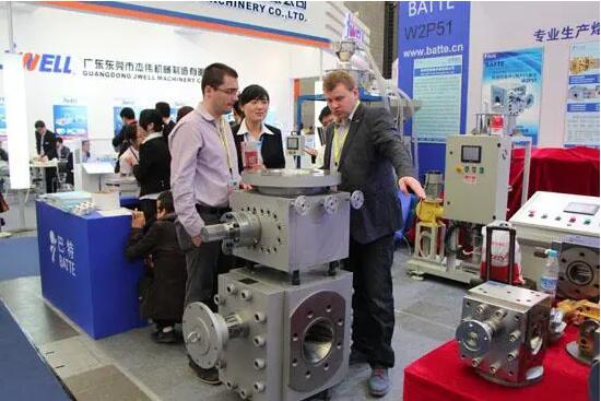 plastic wood composite material melt pump