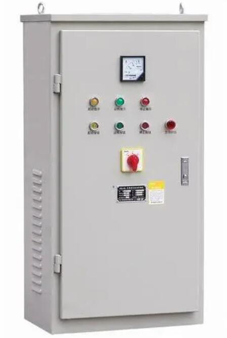 Melt pump control cabinet