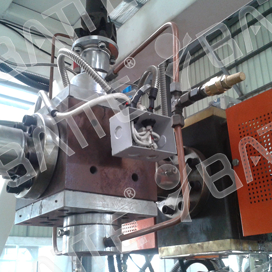 XPS plant melt pump