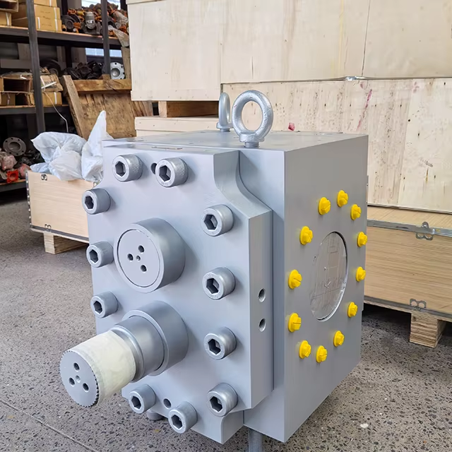 polymer melt pump