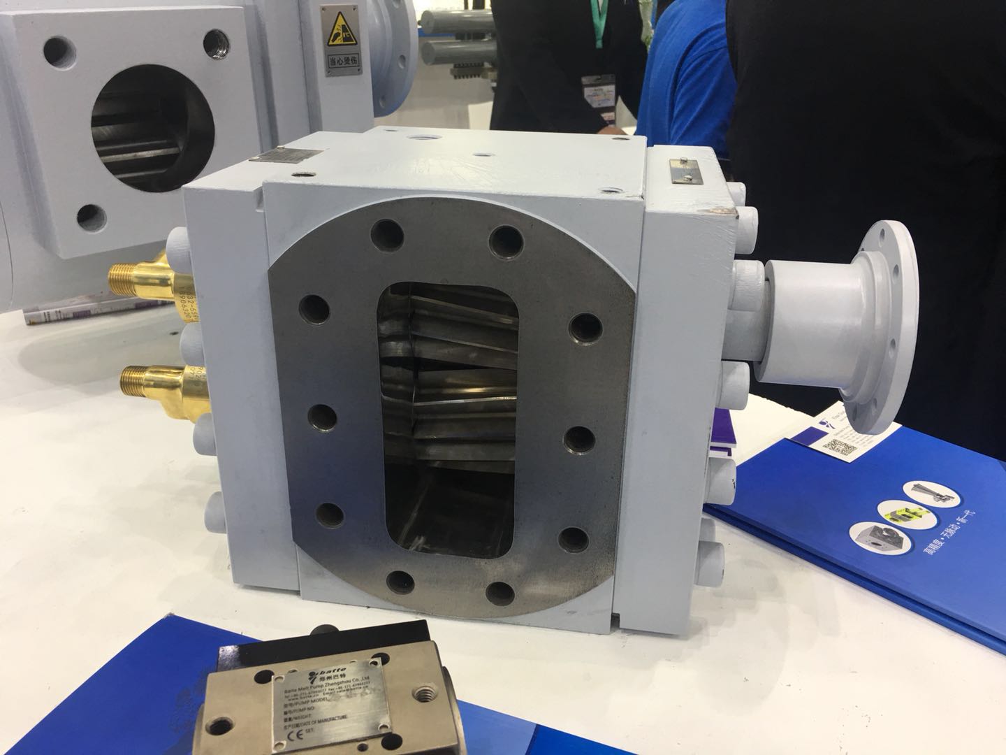 silicone extruder melt pump