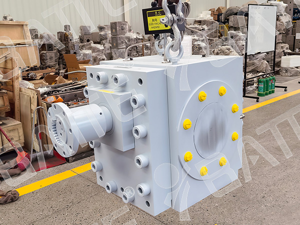 melt pump extrusion
