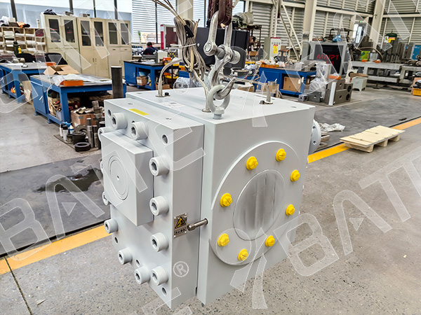 melt pump for extrusion